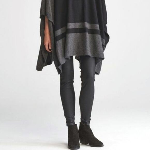 Eileen Fisher Black Coax LT Suede Leather‎ Zip up Ankle Booties Size 8 1/2 - Picture 8 of 8